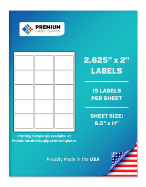 2.625″ x 2″ Labels