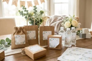 baby shower water bottle labels